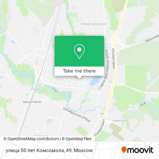 улица 50 лет Комсомола, 49 map