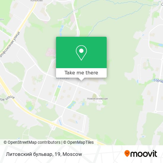 Литовский бульвар, 19 map