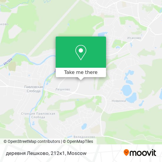 деревня Лешково, 212к1 map