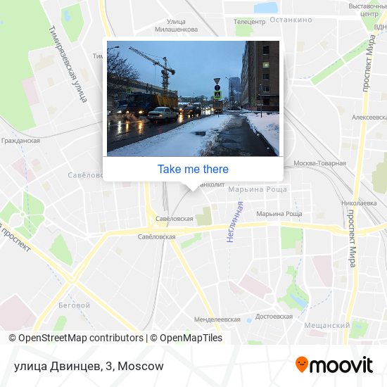 улица Двинцев, 3 map
