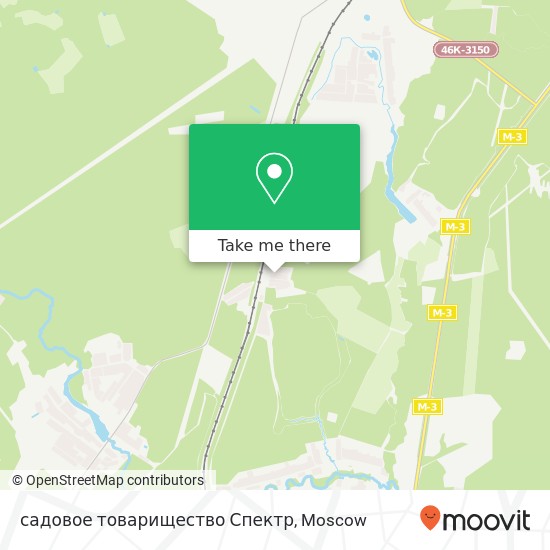 садовое товарищество Спектр map