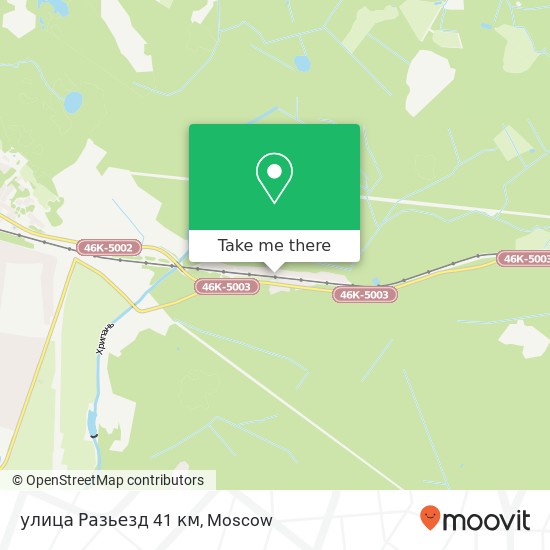 улица Разьезд 41 км map