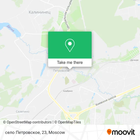 село Петровское, 23 map