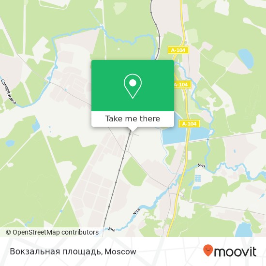 Вокзальная площадь map