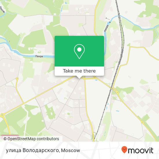 улица Володарского map