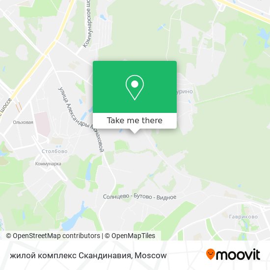 жилой комплекс Скандинавия map