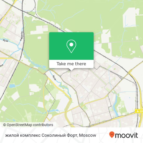 жилой комплекс Соколиный Форт map