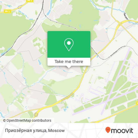 Приозёрная улица map