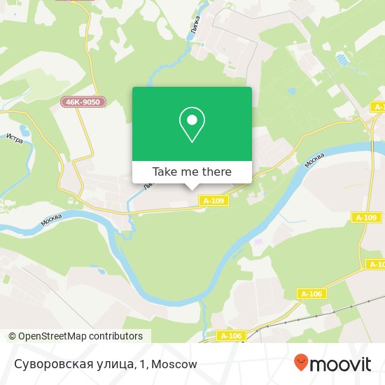 Суворовская улица, 1 map