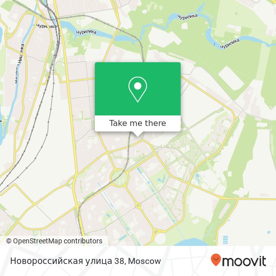 Новороссийская улица 38 map