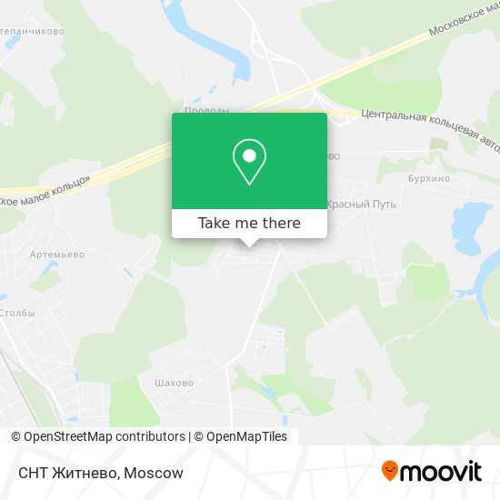 СНТ Житнево map