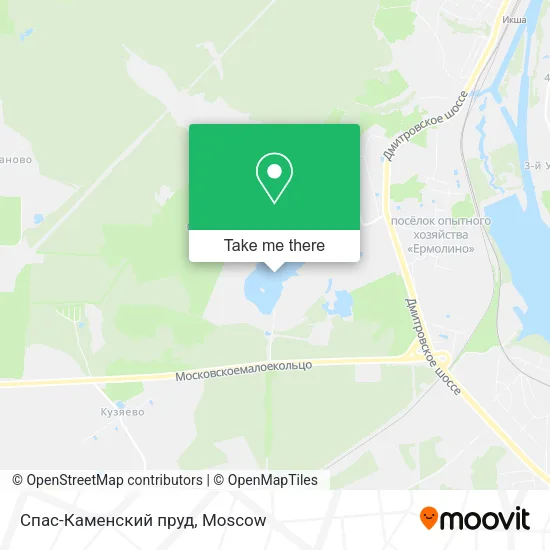 Спас-Каменский пруд map