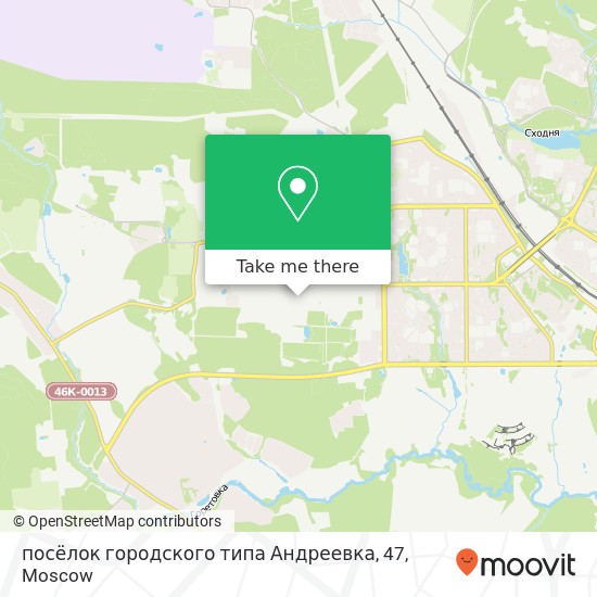 посёлок городского типа Андреевка, 47 map