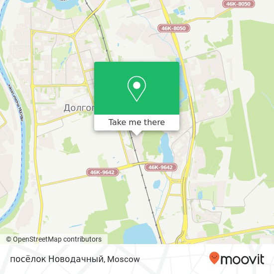 посёлок Новодачный map