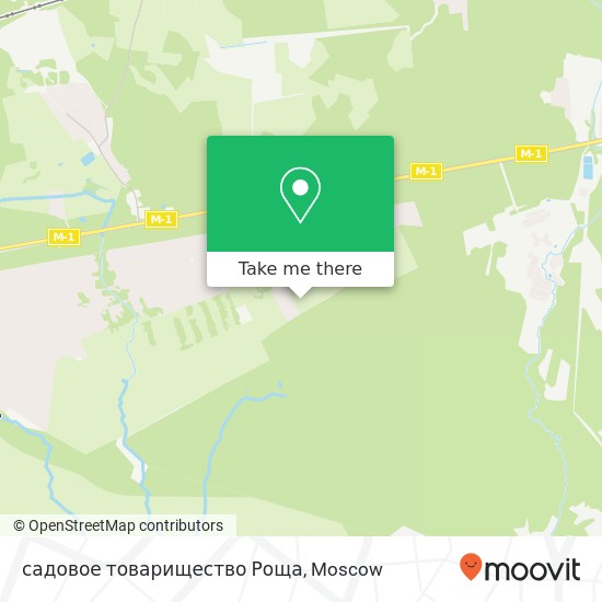 садовое товарищество Роща map