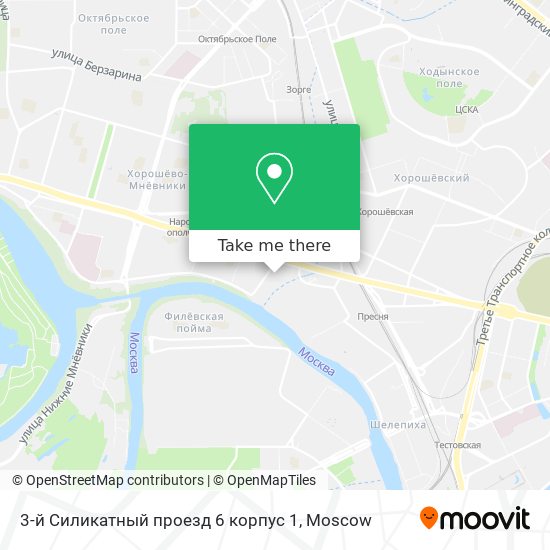 3-й Силикатный проезд 6 корпус 1 map