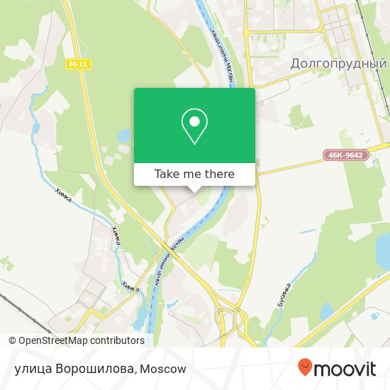 улица Ворошилова map