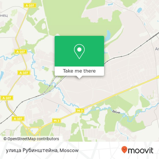 улица Рубинштейна map