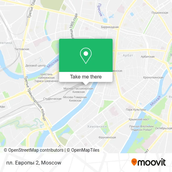 пл. Европы 2 map