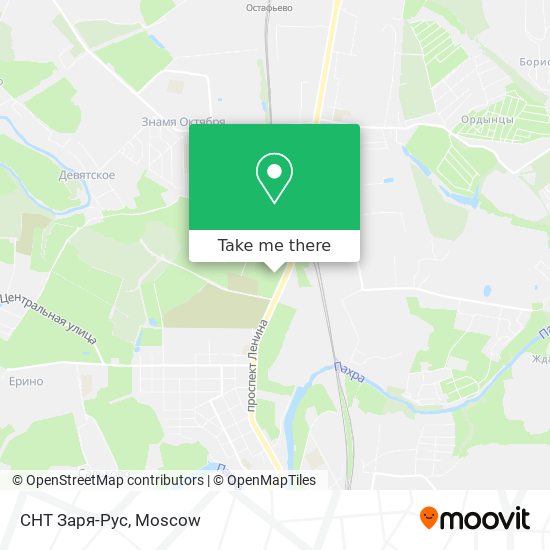 СНТ Заря-Рус map