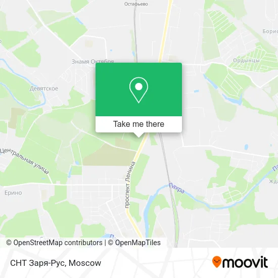 СНТ Заря-Рус map