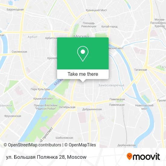 ул. Большая Полянка 28 map