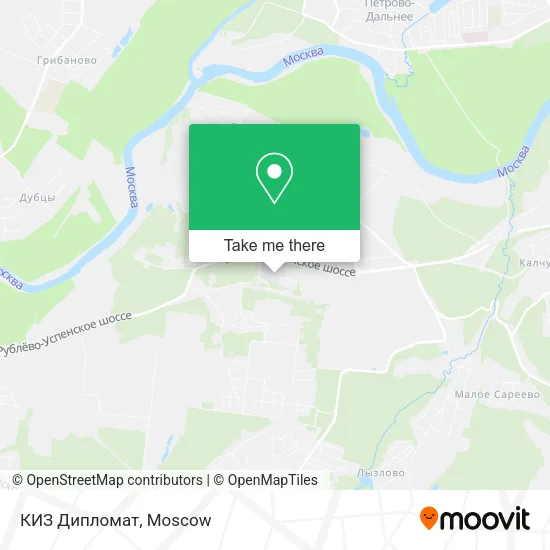 КИЗ Дипломат map