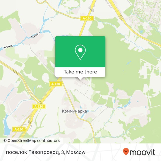 посёлок Газопровод, 3 map