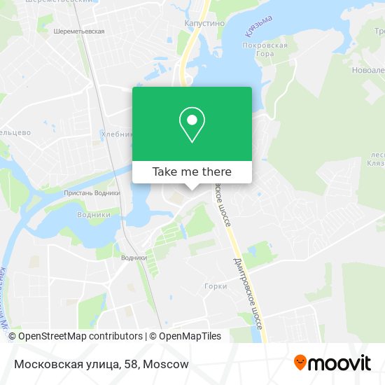 Московская улица, 58 map