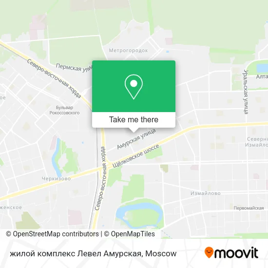 жилой комплекс Левел Амурская map