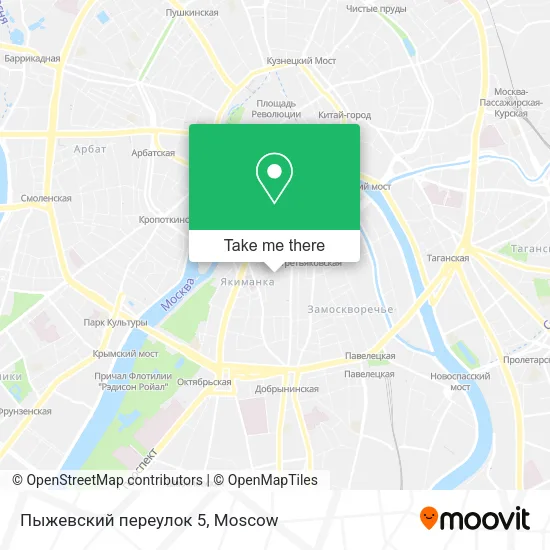 Пыжевский переулок 5 map