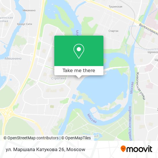 ул. Маршала Катукова 26 map