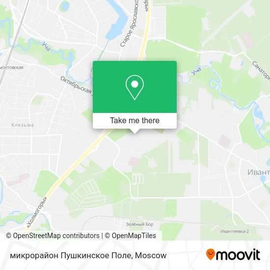 микрорайон Пушкинское Поле map