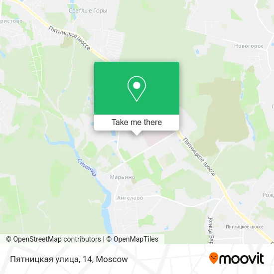 Пятницкая улица, 14 map