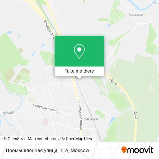 Промышленная улица, 11А map