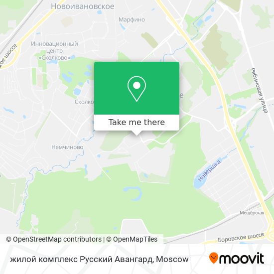жилой комплекс Русский Авангард map