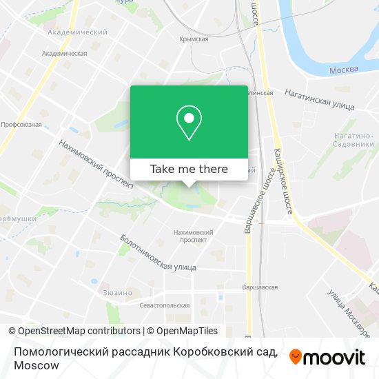 Помологический рассадник Коробковский сад map