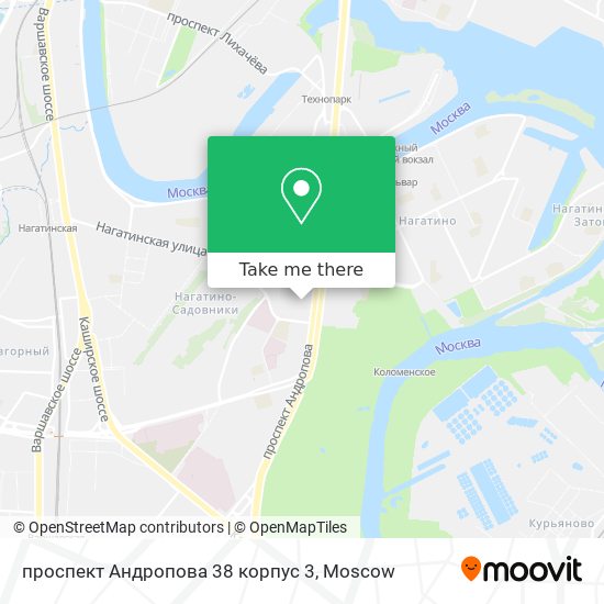 проспект Андропова 38 корпус 3 map