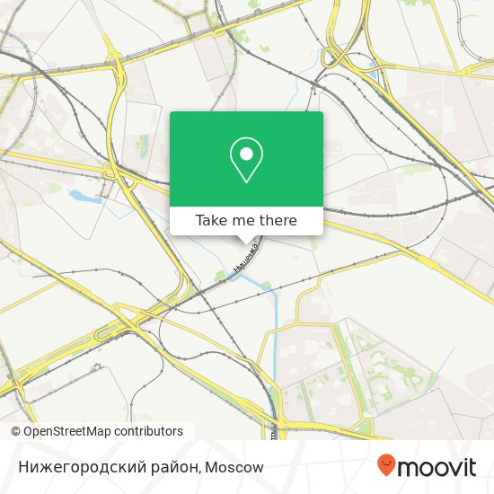 Нижегородский район map