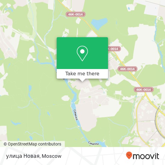 улица Новая map