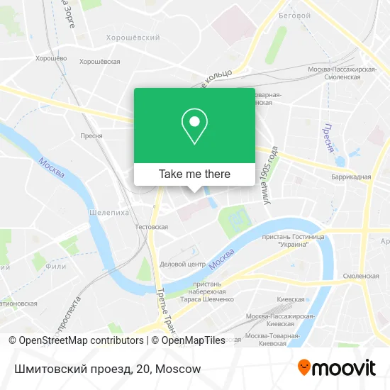Шмитовский проезд, 20 map