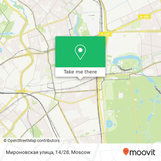 Мироновская улица, 14/28 map