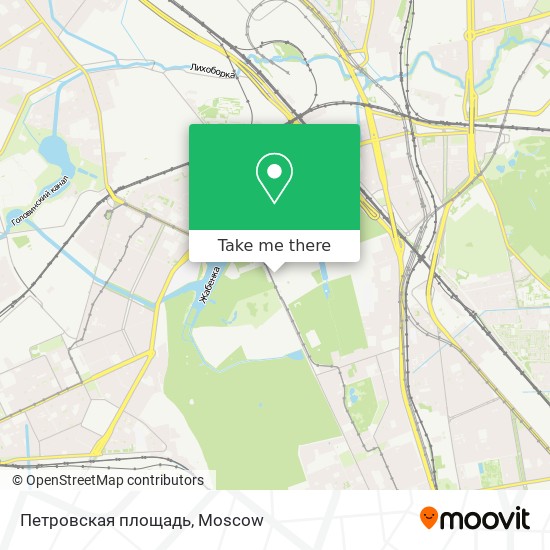 Петровская площадь map