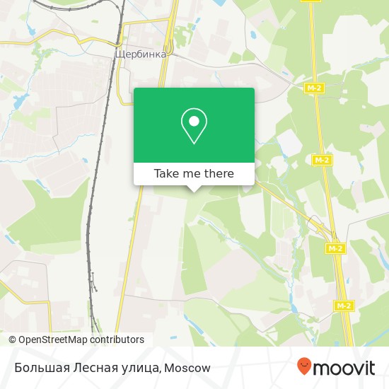 Большая Лесная улица map