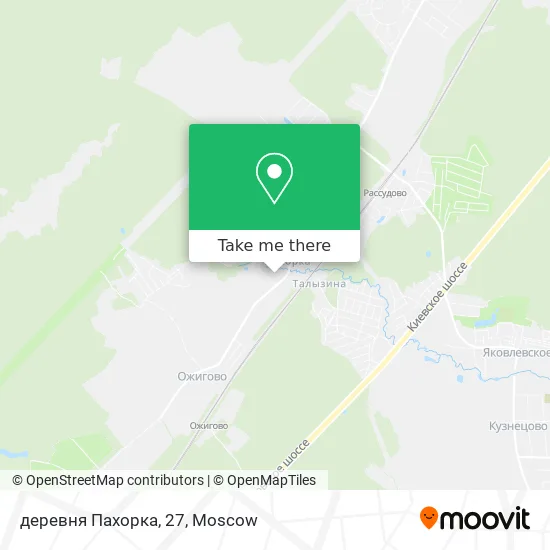 деревня Пахорка, 27 map