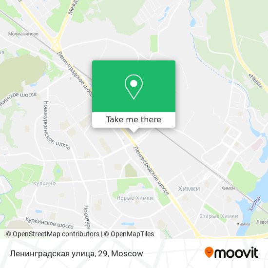 Ленинградская улица, 29 map