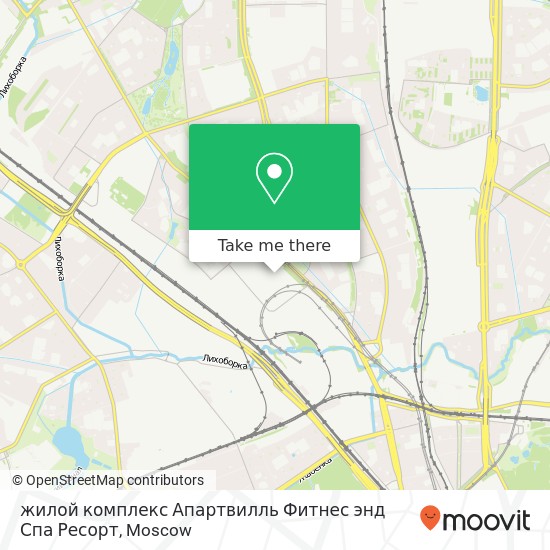 жилой комплекс Апартвилль Фитнес энд Спа Ресорт map