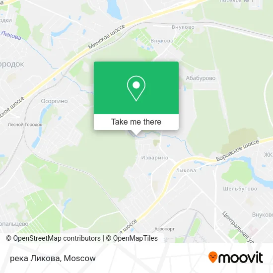 река Ликова map