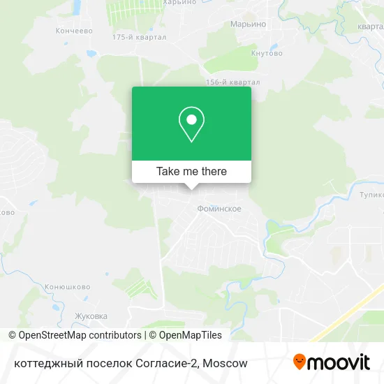 коттеджный поселок Согласие-2 map