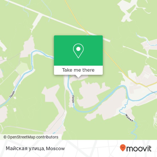 Майская улица map